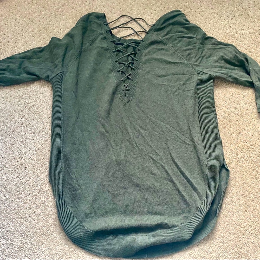 Express 3/4 sleeve shirt